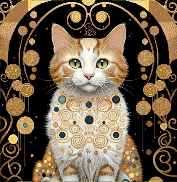 Torba crna 6295 - Mačka